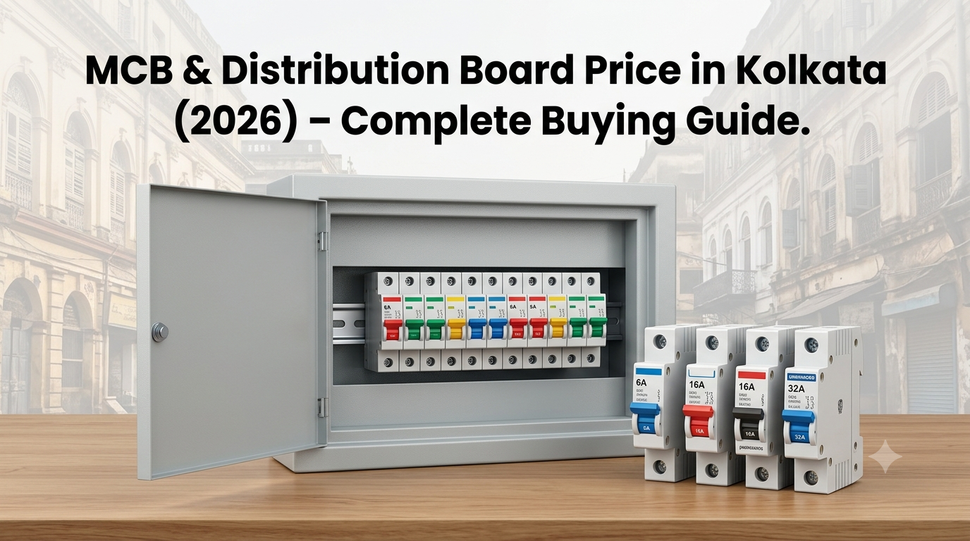 MCB & Distribution Board Price in Kolkata (2026) – Complete Buying Guide