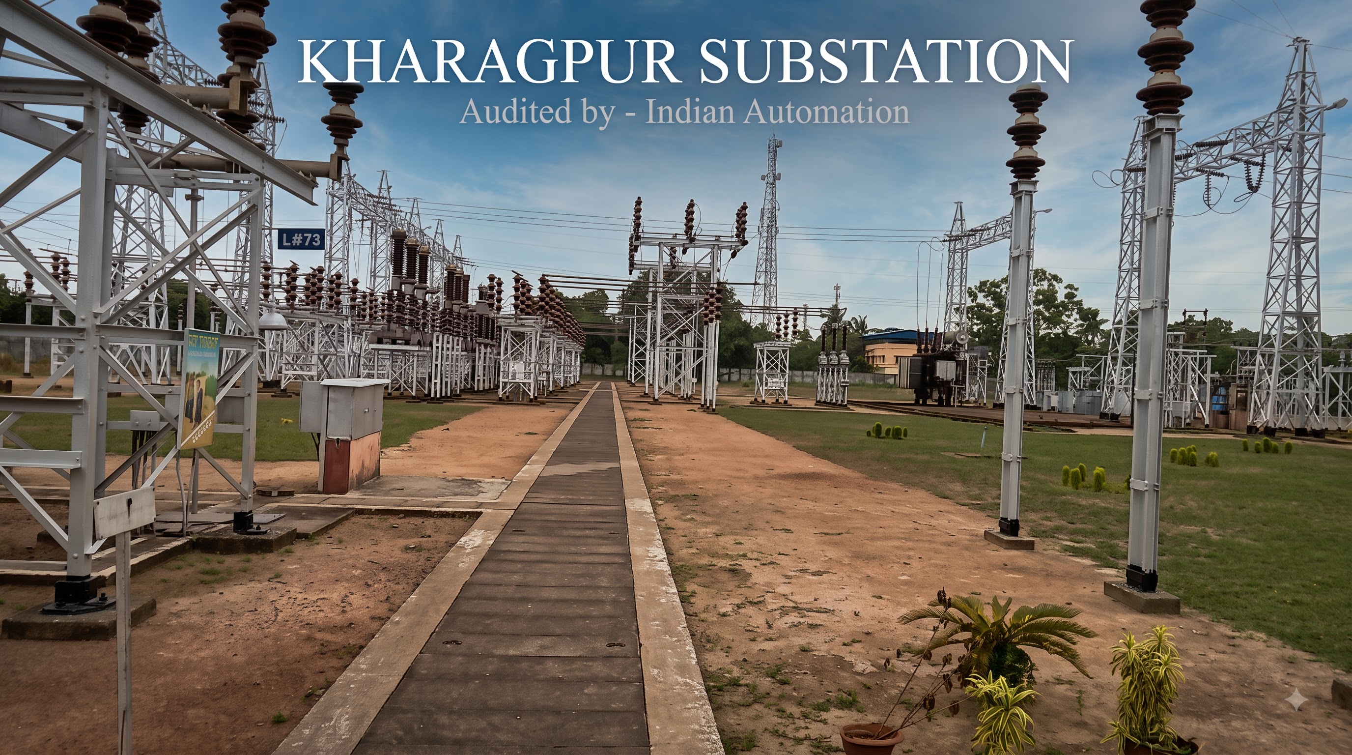 Electrical safety audit at Kharagpur railway substation