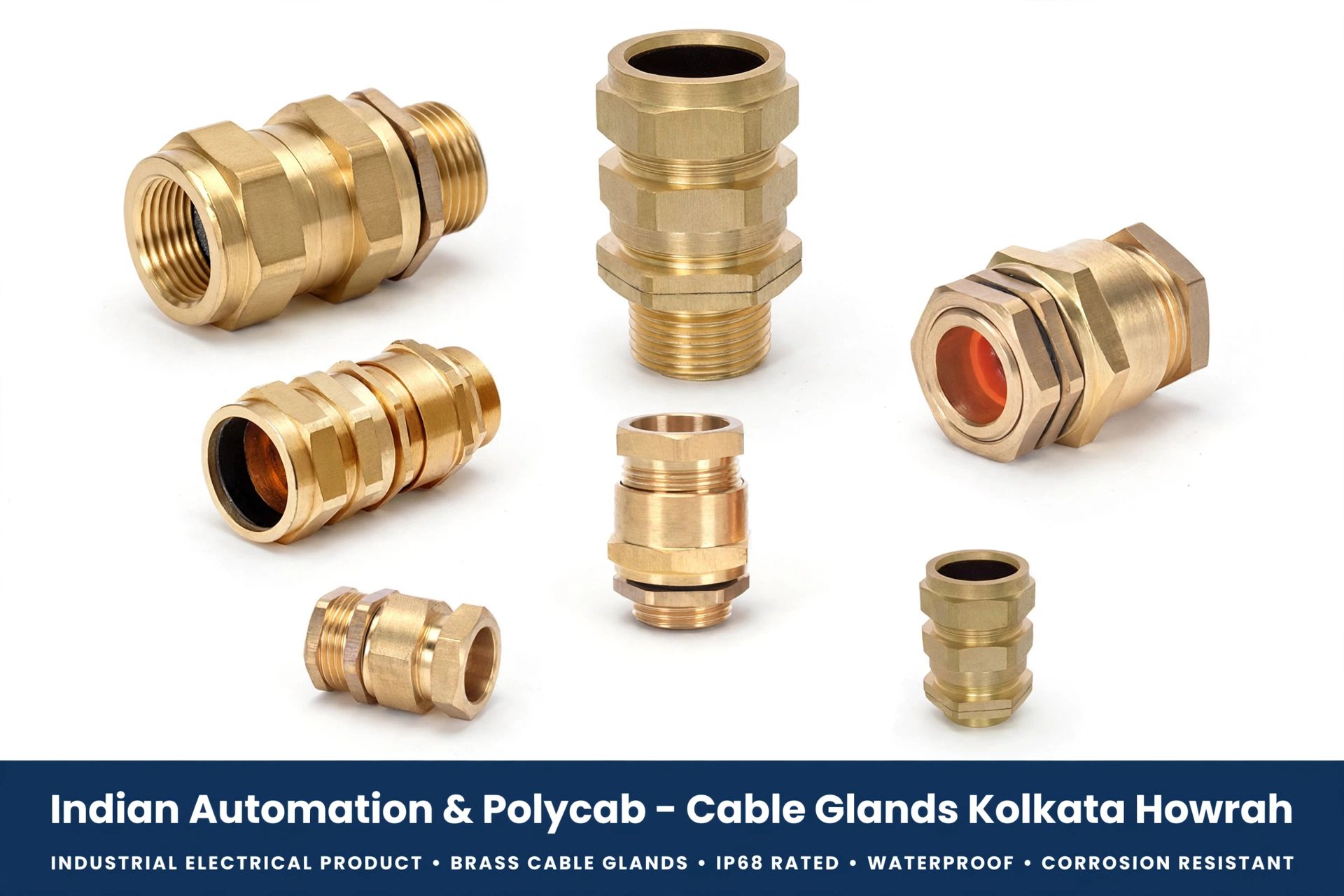 Cable Glands - Brass, PG & Nylon Type